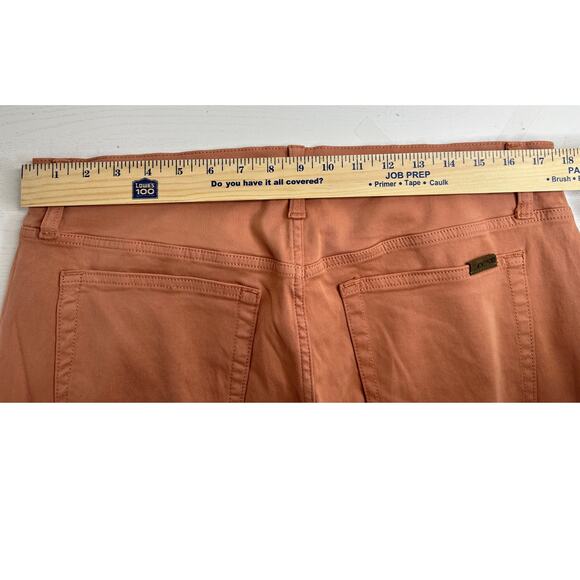 Joe's Jeans Kinetic Brixton Straight and Narrow Pants Salmon Pink Casual Work 33 - Picture 9 of 12